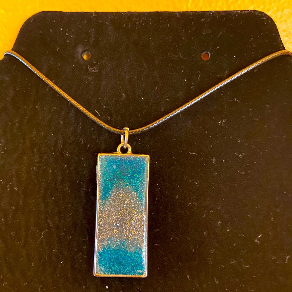 Rectangular Handmade Necklace
